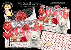 My Sweet Love 2 Centre Stepper Card