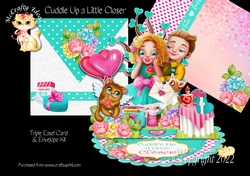Cuddle Up a Little Closer Triple Easel Card Kit