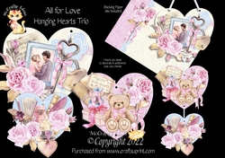 All for Love - Hanging Hearts Trio