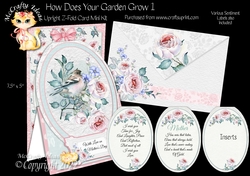 How Does Your Garden Grow 1 - Upright Z-fold Card Mini Kit