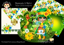 Shamrock n Roll 4 Rocker Card Mini Kit