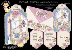 Purr-fect Partners 3 - Upright Z-fold Tag Card Mini Kit