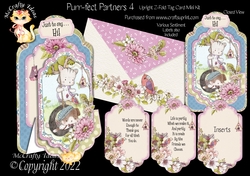 Purr-fect Partners 4 - Upright Z-fold Tag Card Mini Kit