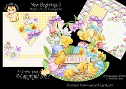 New Beginnings 3 Rocker Card Mini Kit