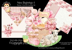 New Beginnings 4 Rocker Card Mini Kit