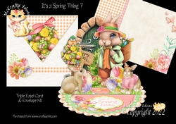 Its a Spring Thing 7 Triple Easel Card Kit