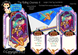 The Rolling Gnomes 4 - Upright Z-fold Tag Card Mini Kit
