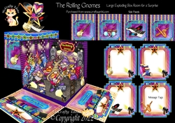 The Rolling Gnomes Exploding Box Room for a Surprise Kit