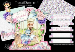 Tranquil Summer 4 Shaped 6x6 Card & Envelope Kit