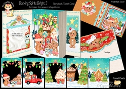 Baking Spirits Bright 2 Storybook Tunnel Card