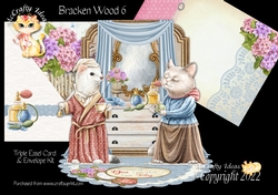Bracken Wood 6 Triple Easel Card Kit