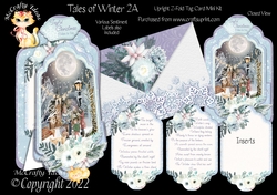 Tales of Winter 2A - Upright Z-fold Tag Card Mini Kit