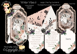 Winter Vibes 6 - Upright Z-fold Tag Card Mini Kit