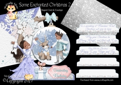 Some Enchanted Christmas 2 Shaped 6x6 Card & Envelope Kit