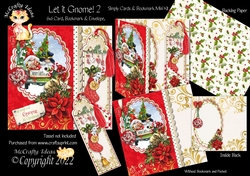 Let it Gnome! 2 Simply Cards & Bookmark Mini Kit