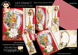 Let it Gnome! 3 Simply Cards & Bookmark Mini Kit