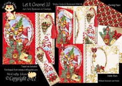 Let it Gnome! 10 Simply Cards & Bookmark Mini Kit