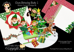 Elves Behaving Badly 1 Rocker Card Mini Kit