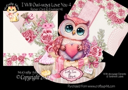I Will Owl-ways Love You 4 Rocker Card