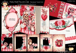 Hoot, Hoot! You are Cute Storybook Tunnel Card