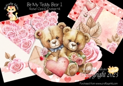 Be My Teddy Bear 1 Rocker Card