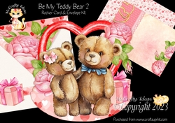 Be My Teddy Bear 2 Rocker Card