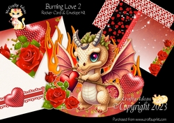 Burning Love 2 Rocker Card