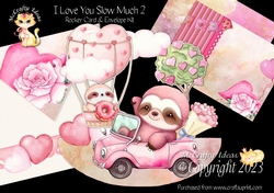 I Love You Slow Much 2 Rocker Card