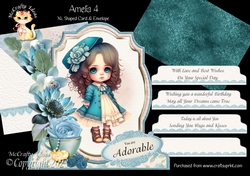 Amelia 4 XL Shaped Card Kit