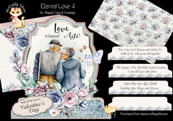 Eternal Love 4 XL Shaped Card Kit