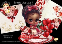 Spread a Little Love 4 Triple Easel