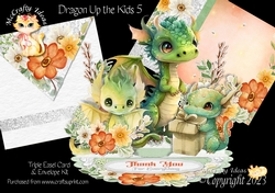 Dragon the Kids Up 5 Triple Easel