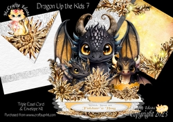 Dragon the Kids Up 7 Triple Easel