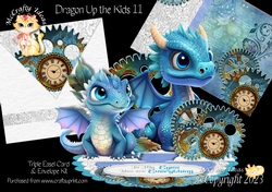 Dragon the Kids Up 11 Triple Easel