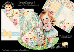 Spring Darlings 3 Rocker Card