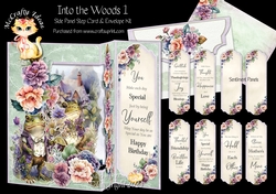 Into the Woods 1 - Side Panel Step Card & Envelope Kit