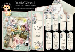 Into the Woods 4 - Side Panel Step Card & Envelope Kit