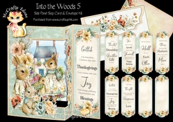 Into the Woods 5 - Side Panel Step Card & Envelope Kit