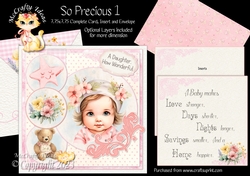 So Precious 1  7.75x7.75 Simply Cards 