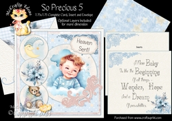 So Precious 5 7.75x7.75 Simply Cards