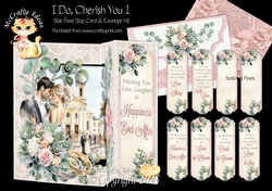 I Do Cherish You 1 - Side Panel Step Card & Envelope Kit