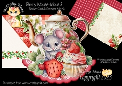 Berry Mouse-licious 3 Rocker Card