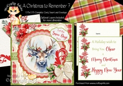A Christmas to Remember 7 7.75x7.75 Simply Cards