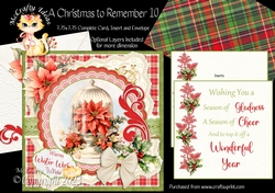 A Christmas to Remember 10 7.75x7.75 Simply Cards