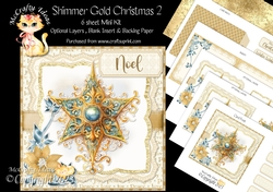 Shimmer Gold Christmas 2 Mini Kit