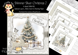 Shimmer Silver Christmas 2 Mini Kit