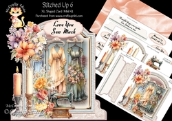 Stitched Up 6 XL Shaped Card Kit