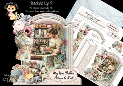 Stitched Up 9 XL Shaped Card Kit