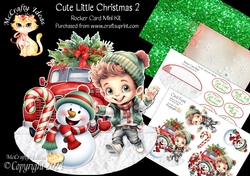Cute Little Christmas 2 Rocker Card