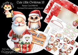 Cute Little Christmas 10 Rocker Card